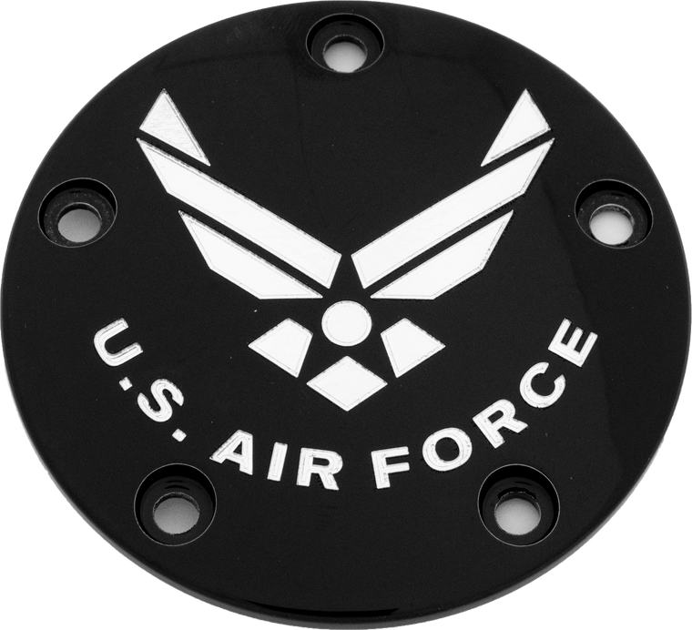Custom Engraving - Tc Timer Cover Air Force Black - AIRF04-04BG