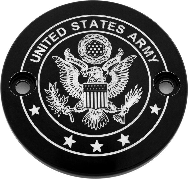 Custom Engraving - M8 Timer Cover Army Black - ARM02-63BG