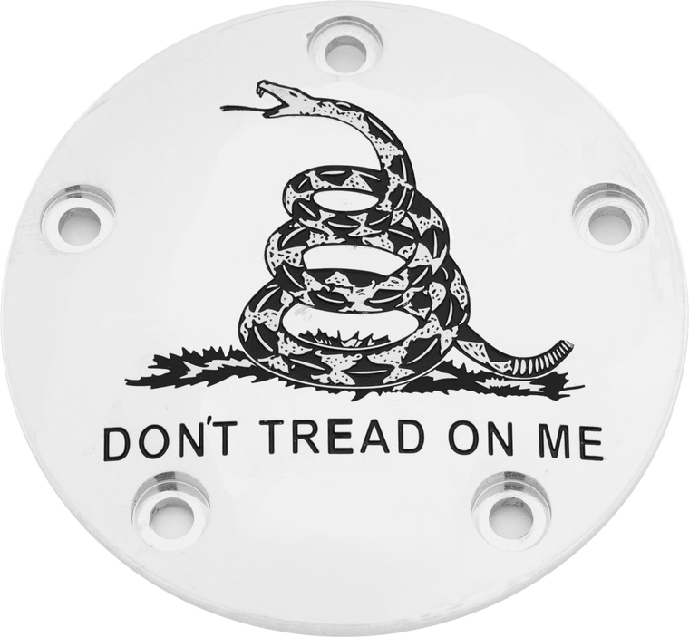 Custom Engraving - Tc Timer Cover Don't Tread Chrome - PATR08-04