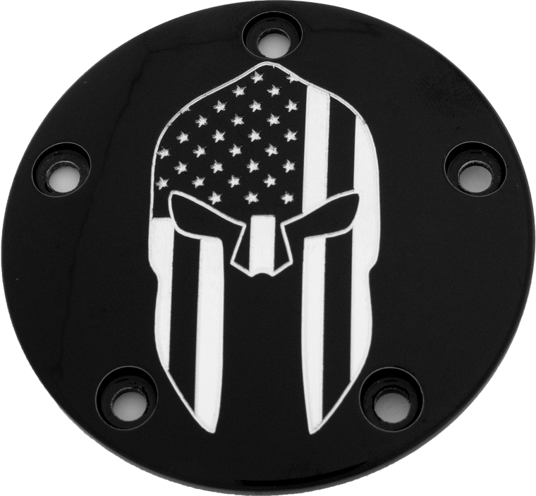 Custom Engraving - Tc Timer Cover Punisher Black - PATR22-04BG