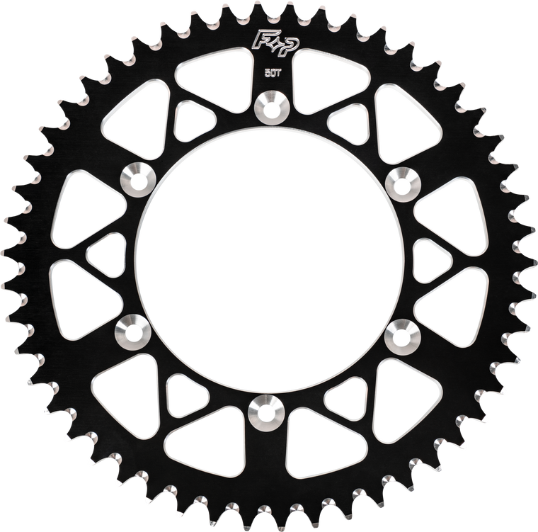 Fire Power - Rear Sprocket Aluminum 50t-520 Blk Hon/yam - 208-50 BLK