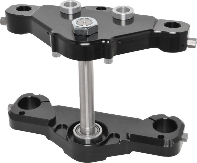 Hawg Halters Inc - 6 Deg Raked Tree Set 23" Wheel Black Flt 87-13 41mm - 41FLAX23