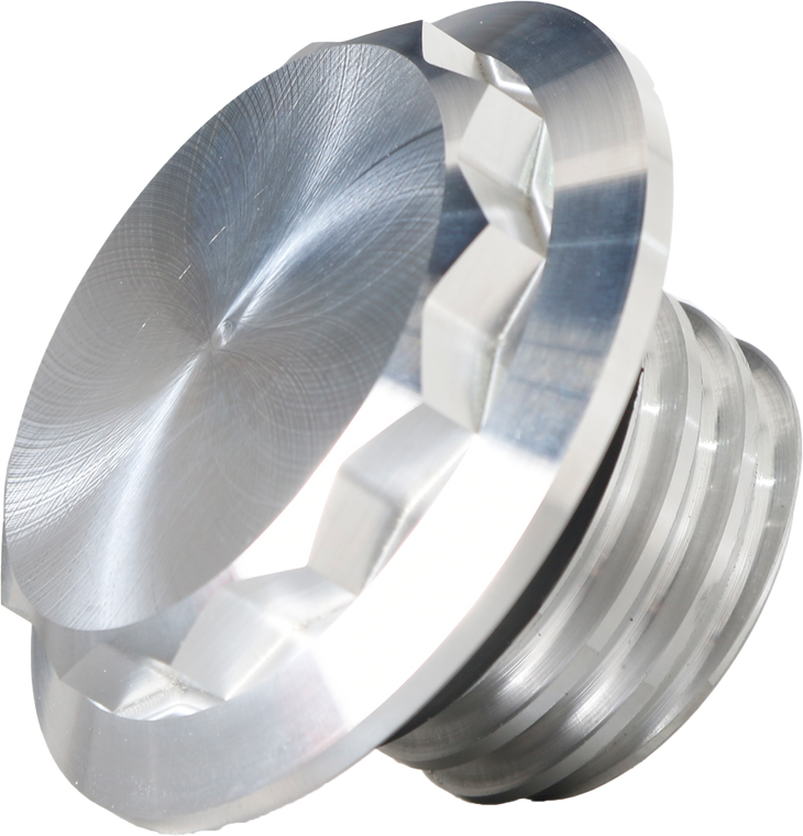 Hofmann Designs - H/d Billet 12 Point Non-vented Raw Fuel Cap - HDB-1002R Hofmann Designs - H/d Billet 12 Point Non-vented Raw Fuel Cap - HDB-1002R