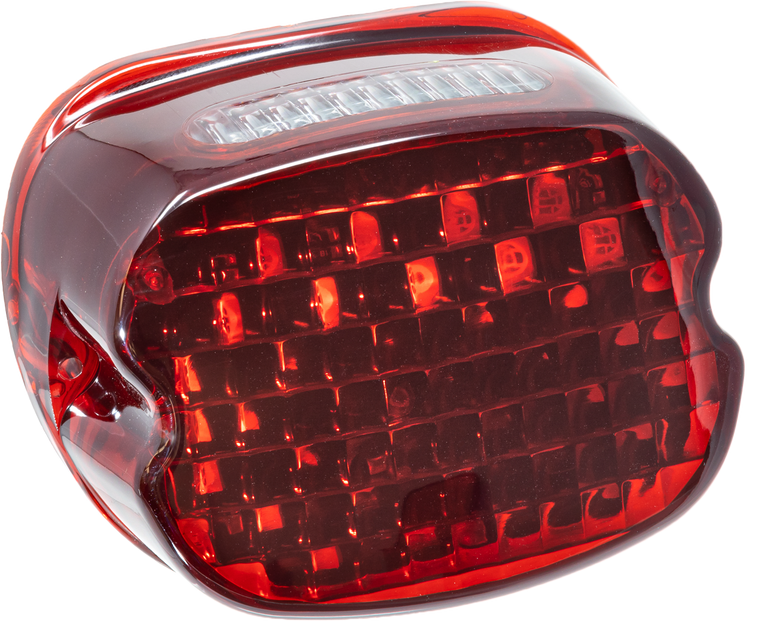 Letric Lighting Co - Slantback Led Tailight Red Lens Fxlrst Only - LLC-STL-R-ST