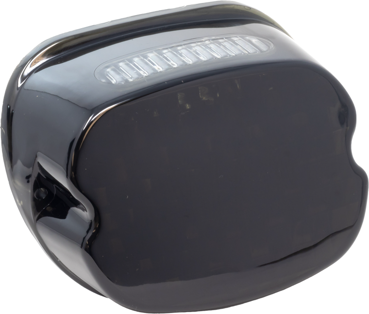 Letric Lighting Co - Slantback Led Tailight Smoked Lens Fxlrst Only - LLC-STL-S-ST