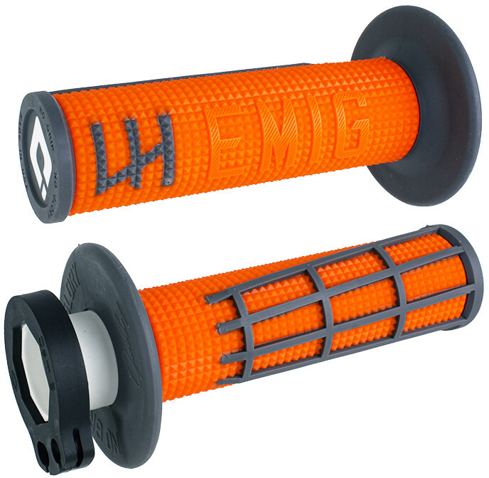 Odi - Emig 2.0 - V2 Lock-on Grip Orange/graphite - H36E2OH