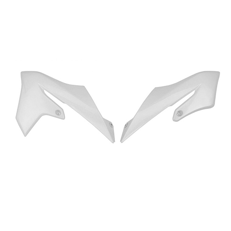 Polisport - Radiator Scoops Yz65 White - 8497500001 Polisport - Radiator Scoops Yz65 White - 8497500001