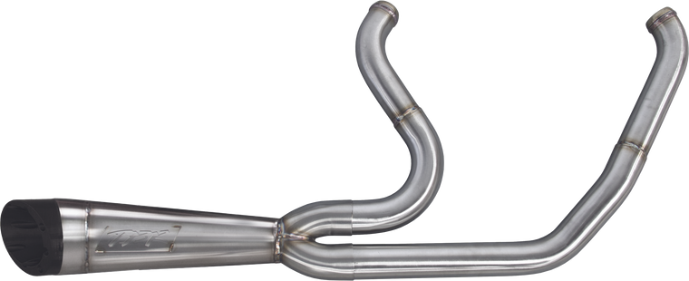 Tbr - Comp S 2in1 Exhaust Touring M8 Brushed W/turnout - 005-4870199