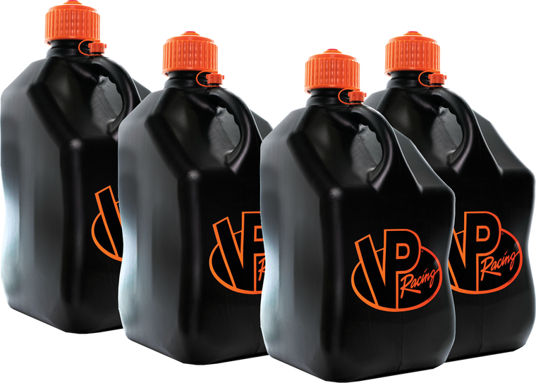 Vp Racing - Motorsports Container V-twin 5.5 Gallon Black/orange - 3852-CA