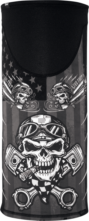 Zan - Sportflex Motley Tube Windproof Biker Skull - TW712