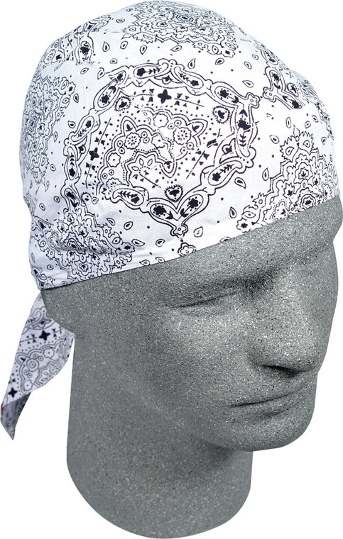 Zan - Flydanna Paisley White - Z102 Zan - Flydanna Paisley White - Z102