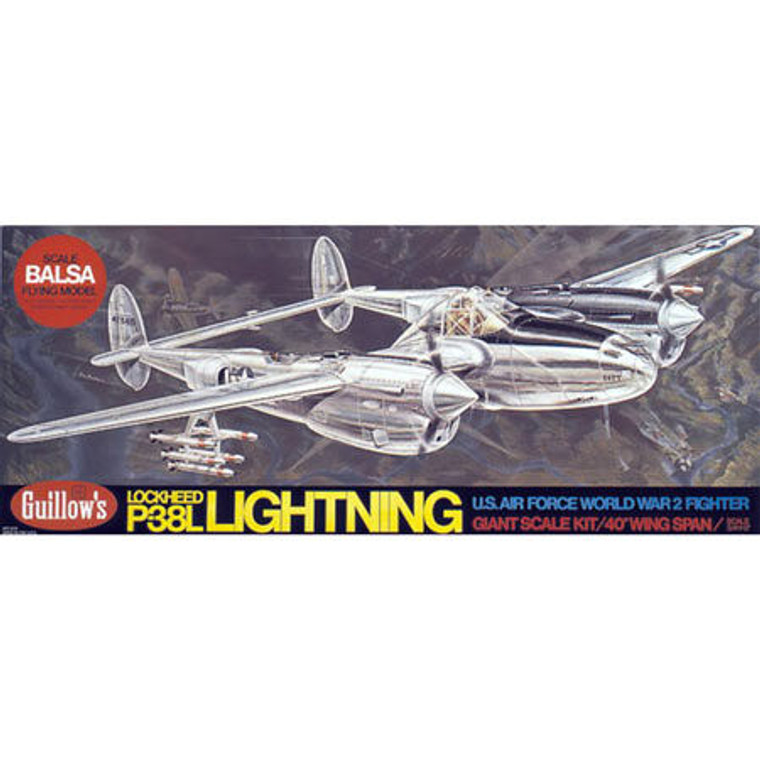Guillow - Lockheed P38 Lightning - 2001 Guillow - Lockheed P38 Lightning - 2001
