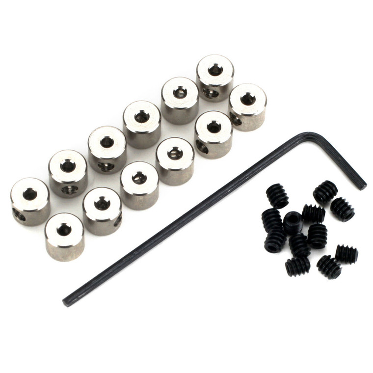 Dubro Products - Bulk Dura-collars,1/16 (12) - 595