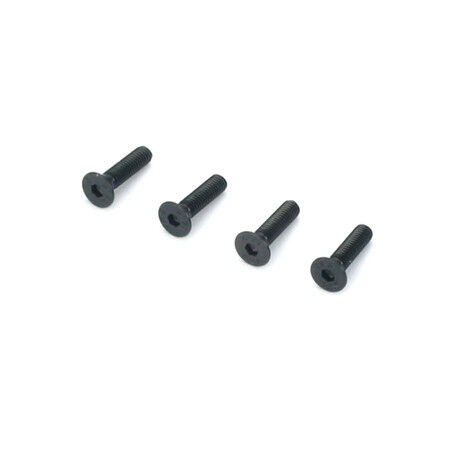 Dubro Products - Flat Head Socket Screws, 3x12mm - 2288