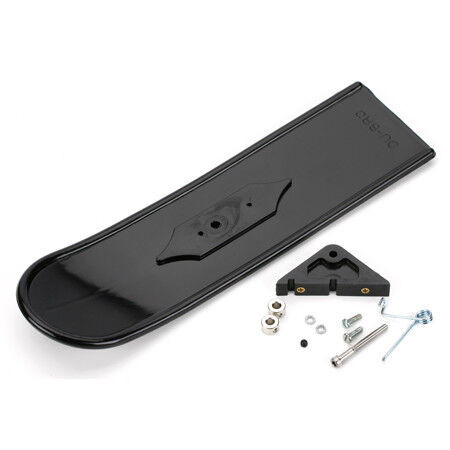 Dubro Products - Snowbird Nose Skis, Black: .20-.60 - 826