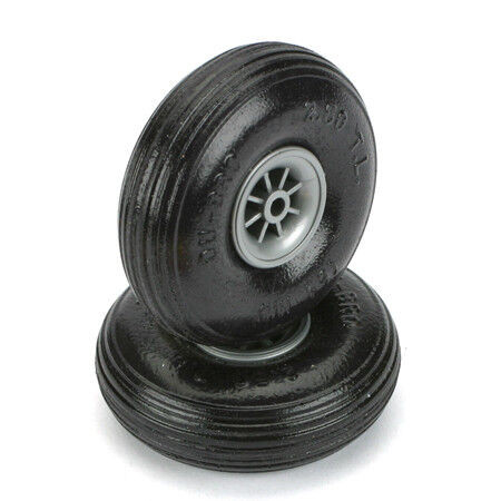 Dubro Products - Treaded Lite Wheels,2-1/2 - 250TL