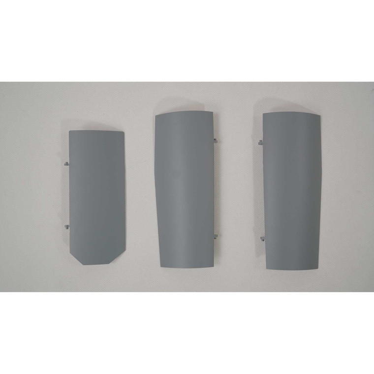 E-flite - Gear Door Set: F-16 Falcon-gray 80mm Edf - 87883