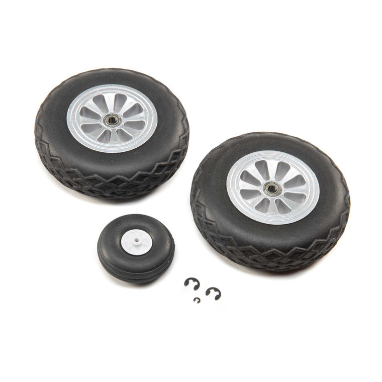 E-flite - Wheel Set: P-51d 1.5m - 1263
