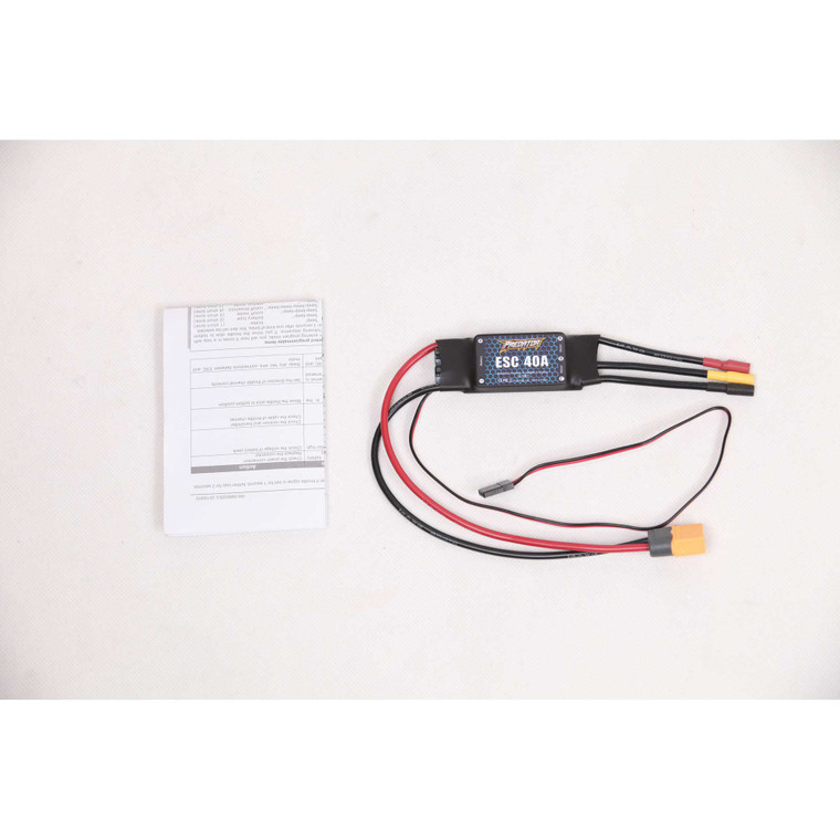 FMS - 40a Esc: Predator Esc W/brake Asw-17 Glider 2500mm - PRESC034