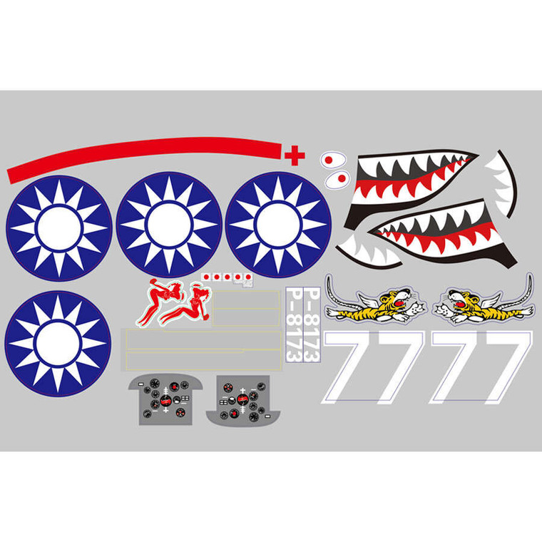 FMS - Decal Sheet 980mm : P40 - FH119