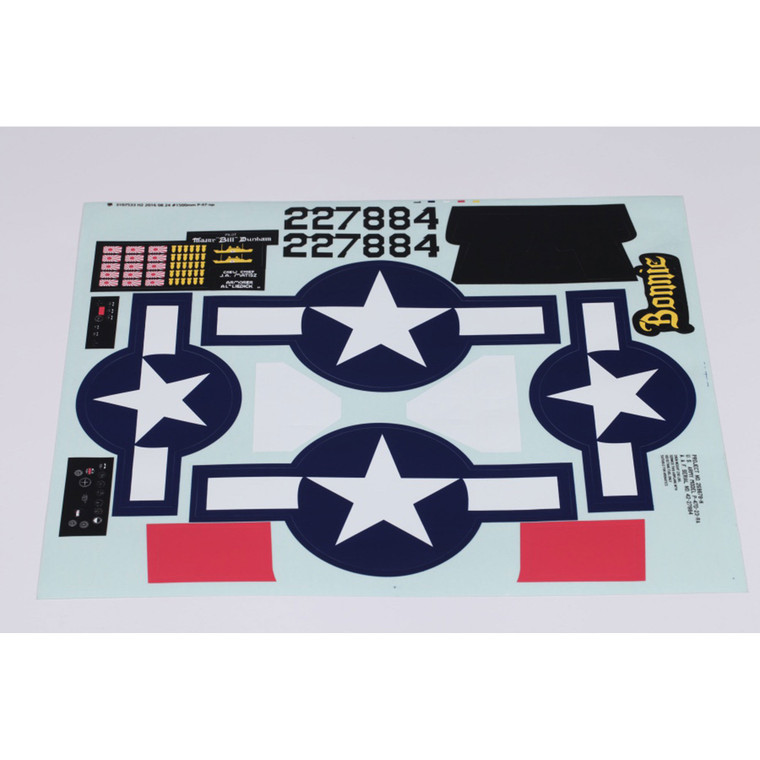 FMS - Decal Sheet: P-47 1500mm - PT119