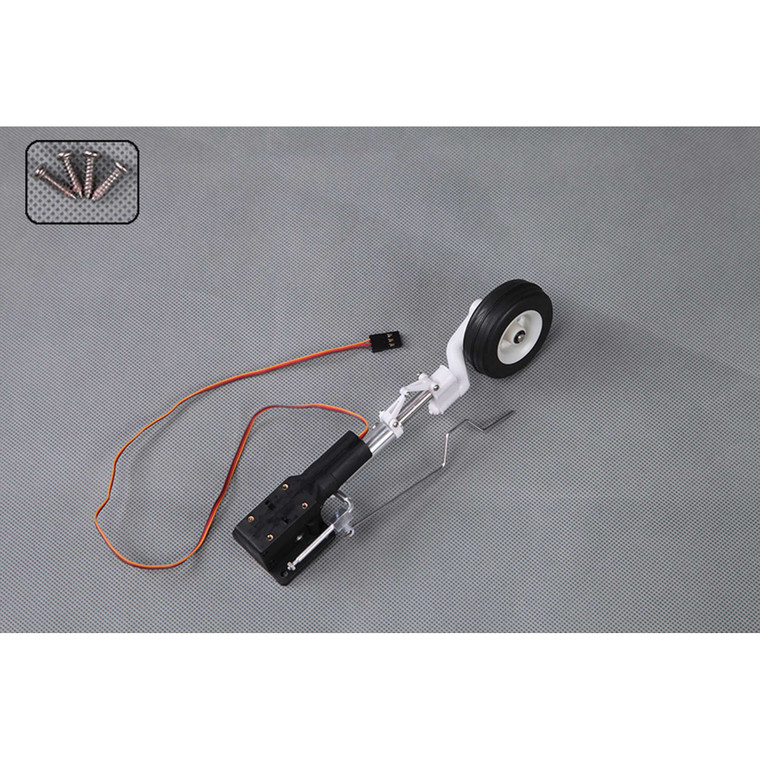 FMS - Front Gear System: T28 V4 1400mm , Red - PM113RED