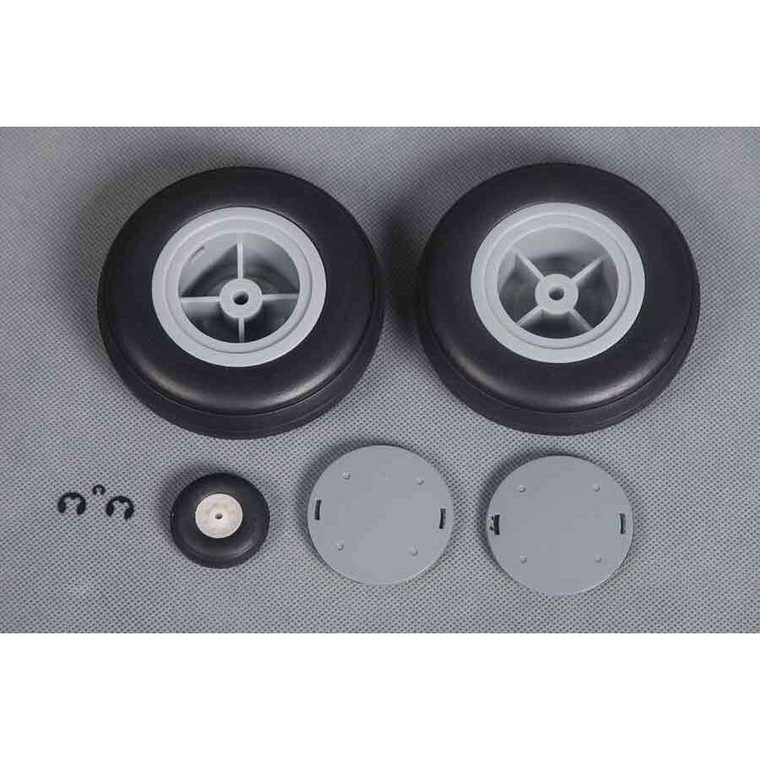 FMS - Tire Set: P-40b 1400mm - PK118