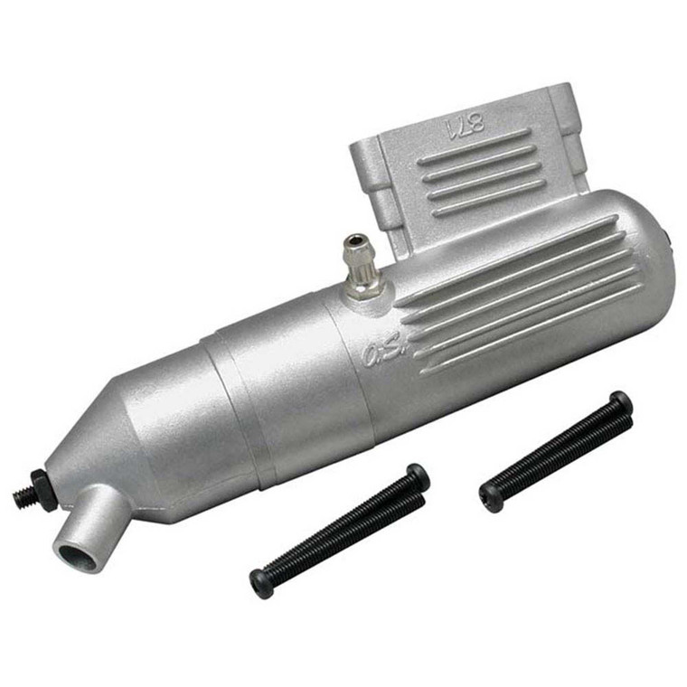 OS Engines - 21225000 Muffler #871 10-15 - G2814