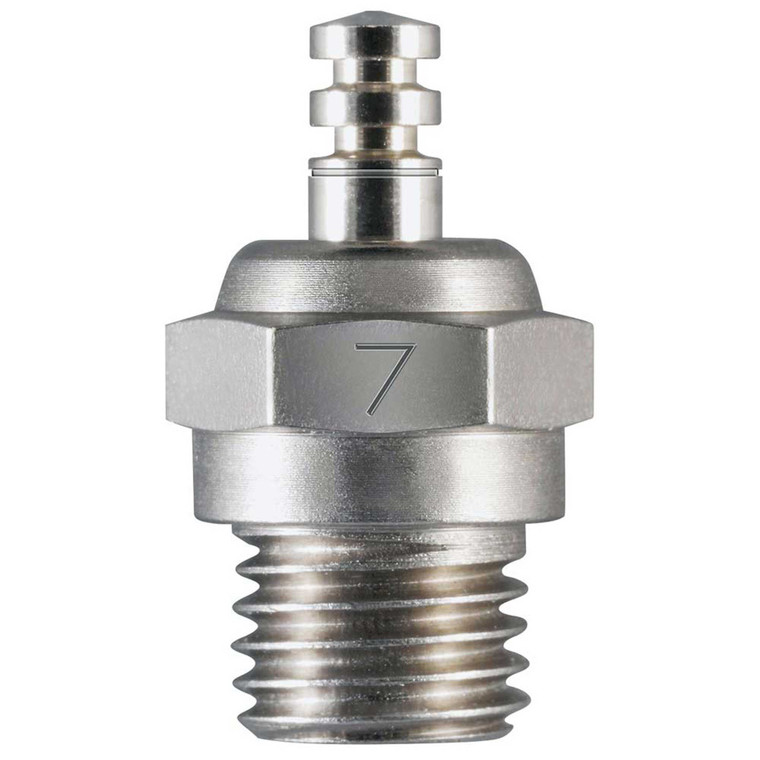 OS Engines - 71607100 #7 Glow Plug Medium Hot Air - G2713
