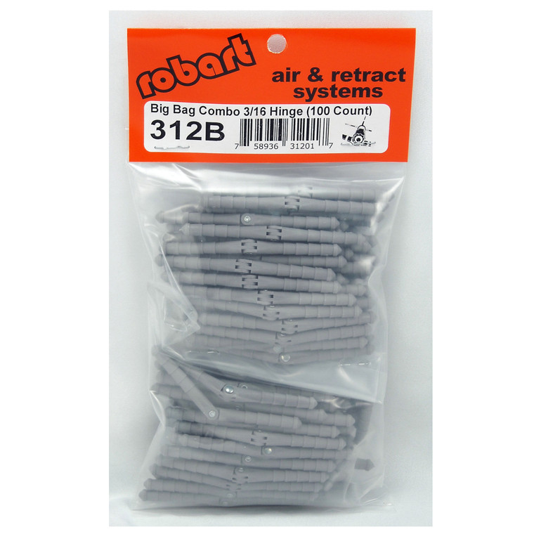 Robart - 3/16steelpin Super Hingepoint(100) - 312B