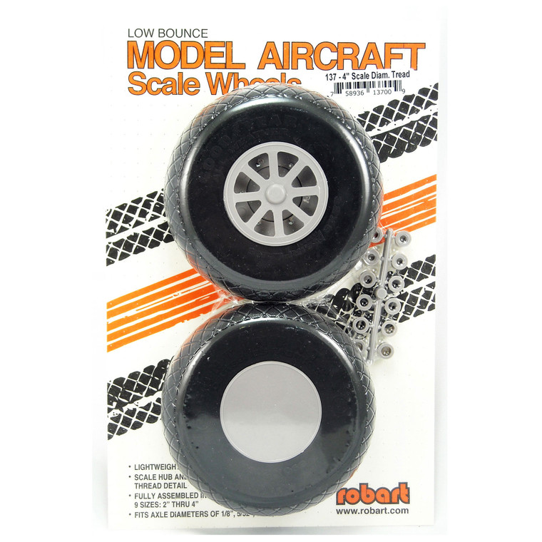 Robart - Ux400-scale Diamond Tread Wheels - 137