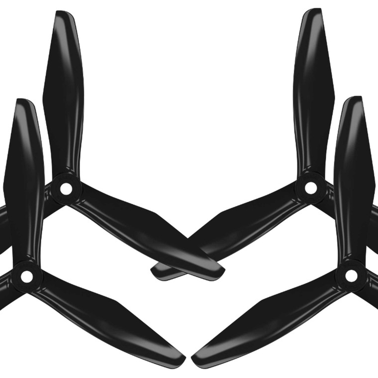 Master Airscrew - Rs-3blade-fpv - 6x4.5 Prop Set X4 Black - 3RS6045B Master Airscrew - Rs-3blade-fpv - 6x4.5 Prop Set X4 Black - 3RS6045B