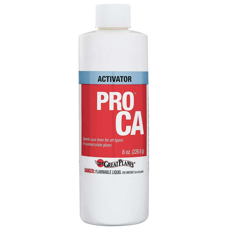Great Planes - Pro Ca Foam Safe Activator Refill 8 Oz - R6036