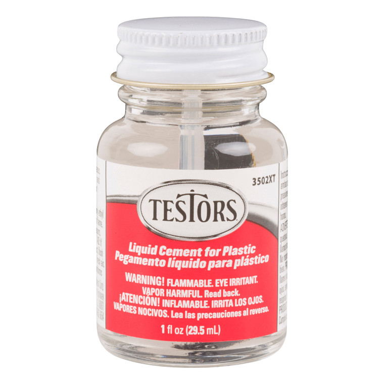 Testor - Testors Liquid Plastic Cement, 1oz. - 3502XT