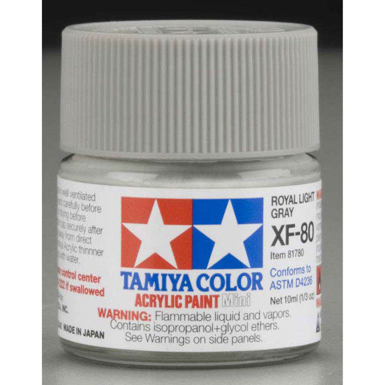 Tamiya - Acrylic Mini Xf80 Navy Gray - 81780