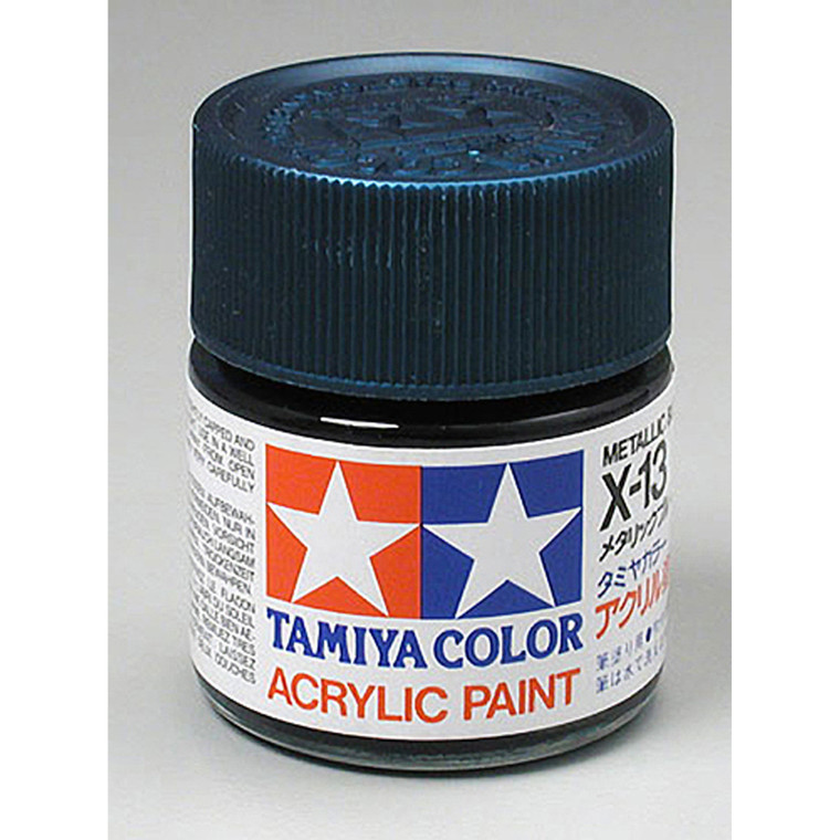 Tamiya - Acrylic X13 Gloss,metal Blue - 81013
