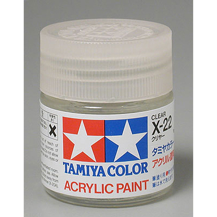 Tamiya - Acrylic X22 Gloss,clear - 81022