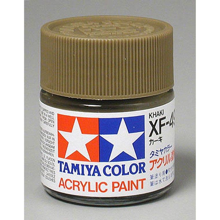 Tamiya - Acrylic Xf49 Flat, Khaki - 81349