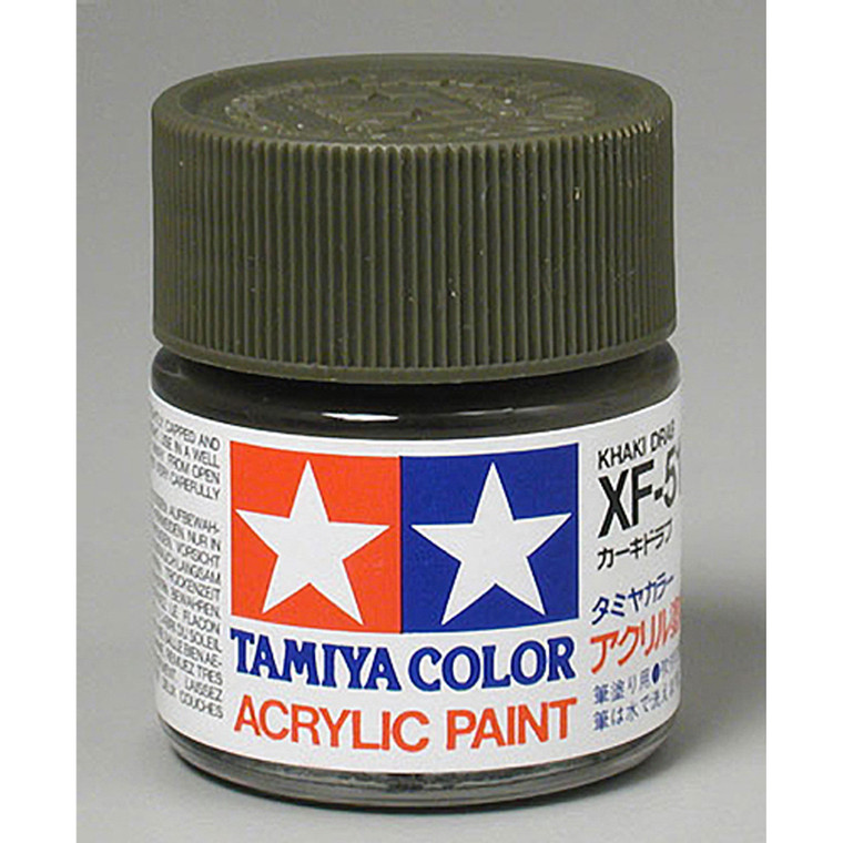 Tamiya - Acrylic Xf51 Flat, Khaki Drab - 81351