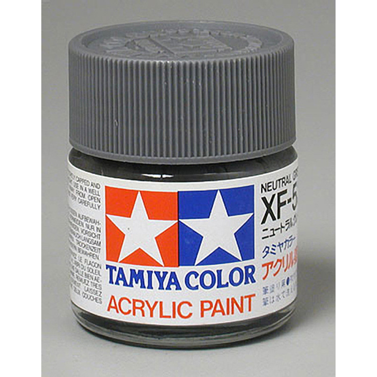 Tamiya - Acrylic Xf53, Flat Neutral Gray - 81353