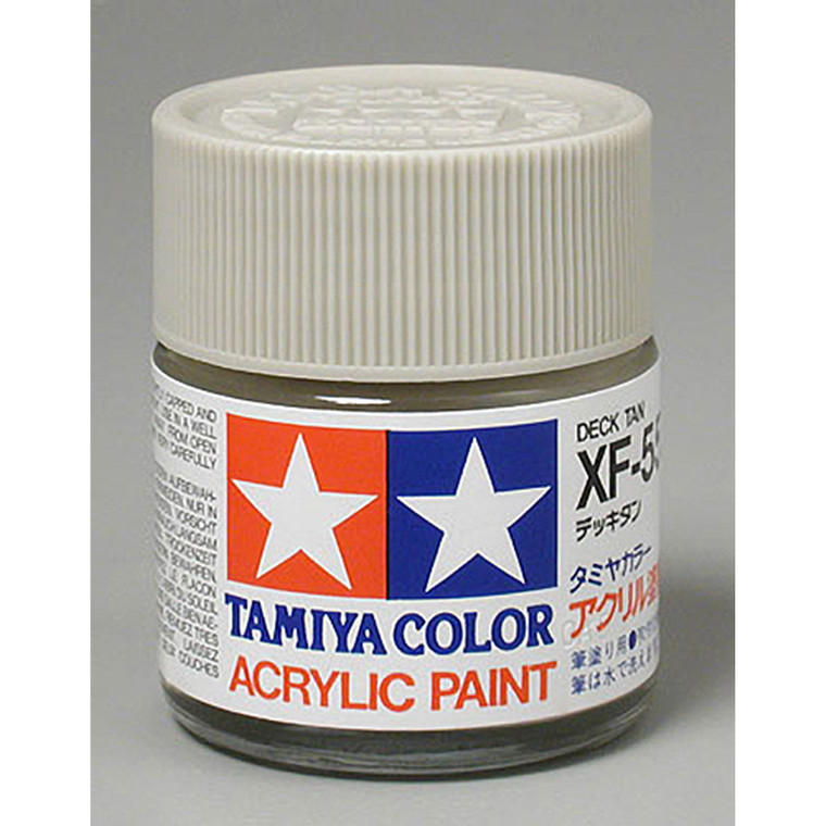 Tamiya - Acrylic Xf55, Flat Deck Tan - 81355