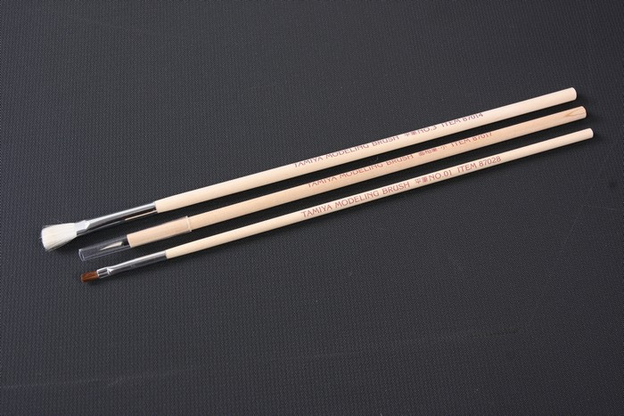 Tamiya - Modeling Brush Basic Set - 87066