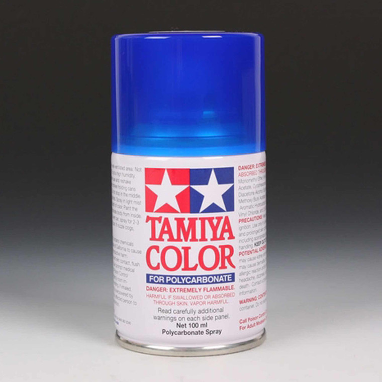 Tamiya - Polycarbonate Ps-38 Translucent Blue - 86038