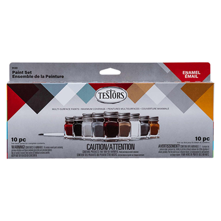Testor - Auto Detail Paint Set - 9120