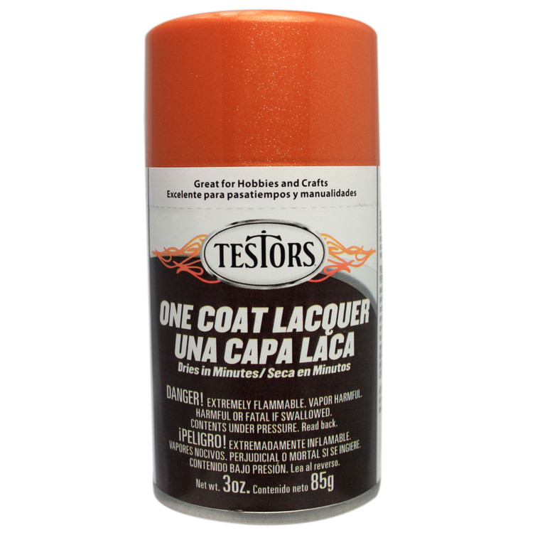Testor - One Coat-fiery Orange, 3oz - 1831MT