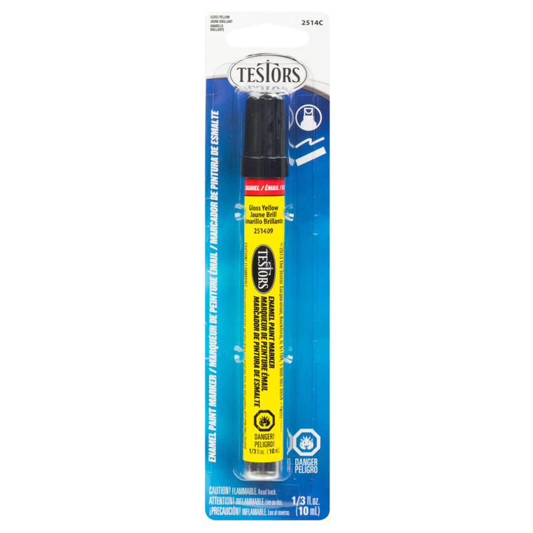 Testor - Paint Marker,yellow Gloss - 2514C