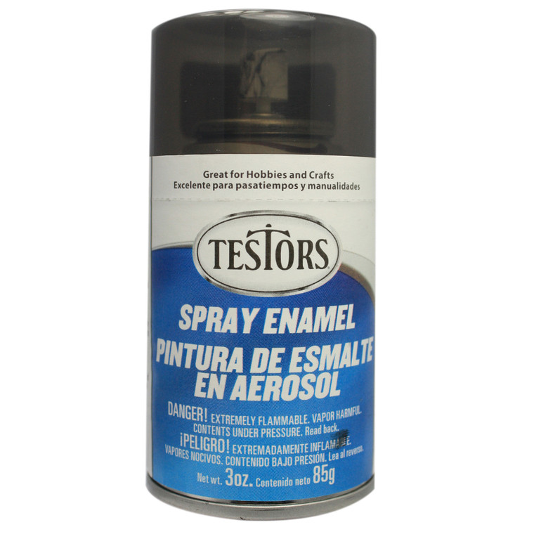 Testor - Spray 3oz Trans Black Window T - 1634T