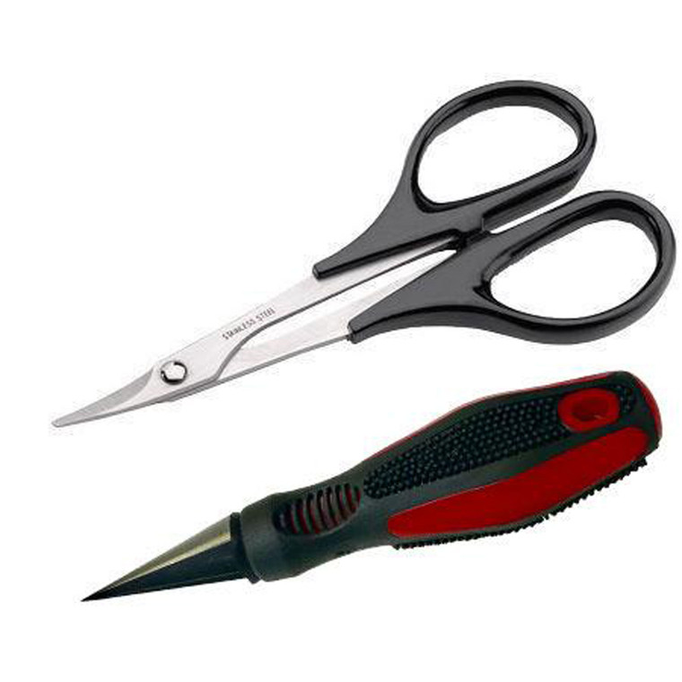 Dubro Products - Body Reamer & Scissor (curved) Set - 2330