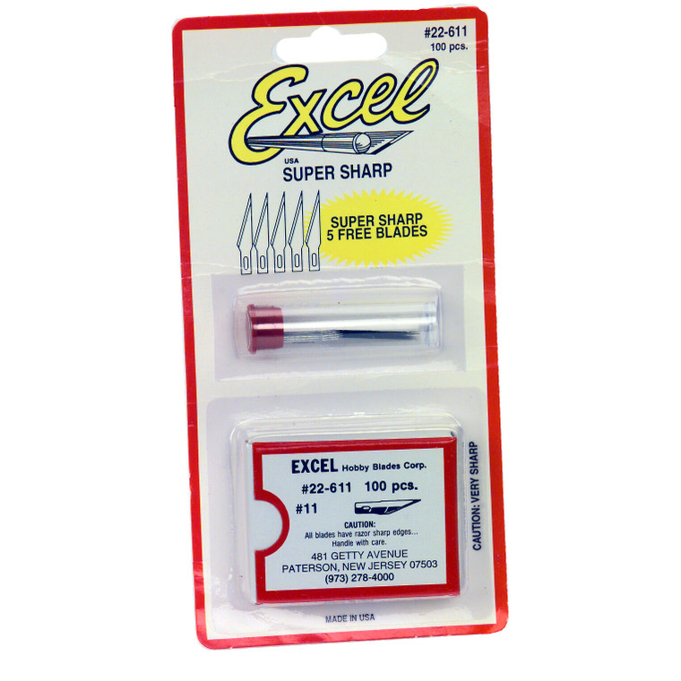 Excel Hobby Blade - No. 11 Blades Bulk - 22611A