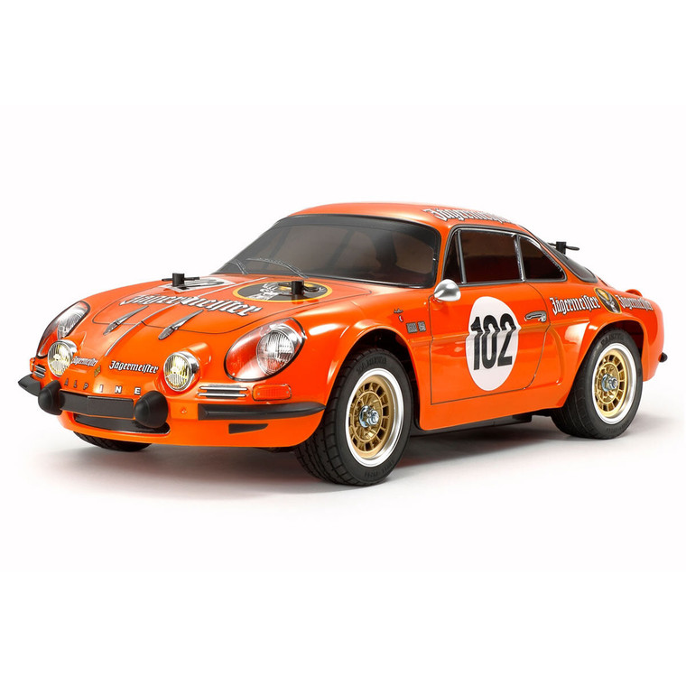 Tamiya - 1/10 Rc Alpine A110 Jagermeister 1973 M-06 - 58708A Tamiya - 1/10 Rc Alpine A110 Jagermeister 1973 M-06 - 58708A